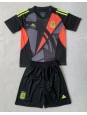 Argentina Brankářské Domácí dres pro děti Copa America 2024 Krátký Rukáv (+ trenýrky)